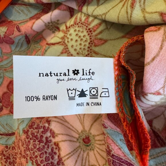 Natural Life Floral Maxi Skirt - Size Medium - Picture 6 of 6